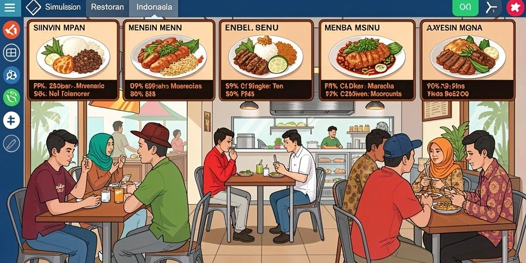 Komunitas aktif yang saling mendukung.