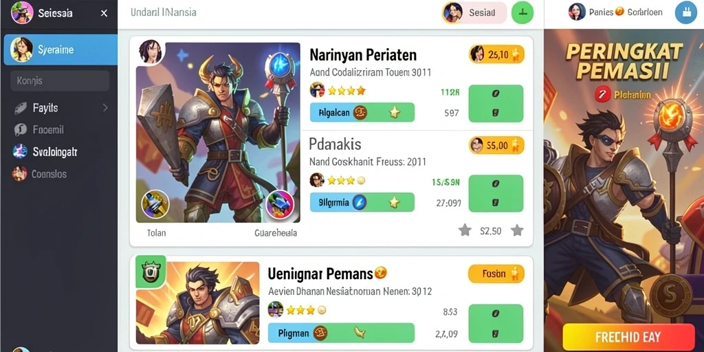 Screenshot dari tantangan puzzle yang menarik.