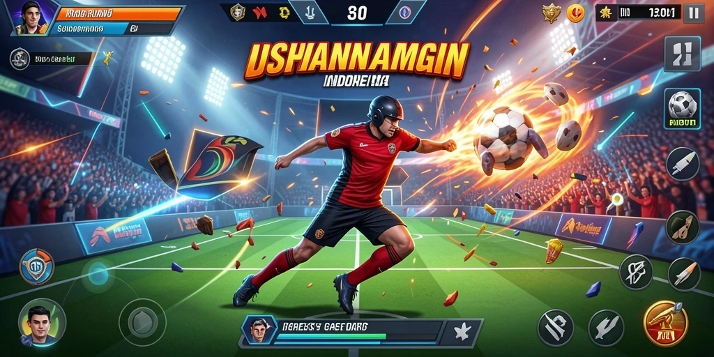 Menampilkan sistem upgrade karakter yang menarik.
