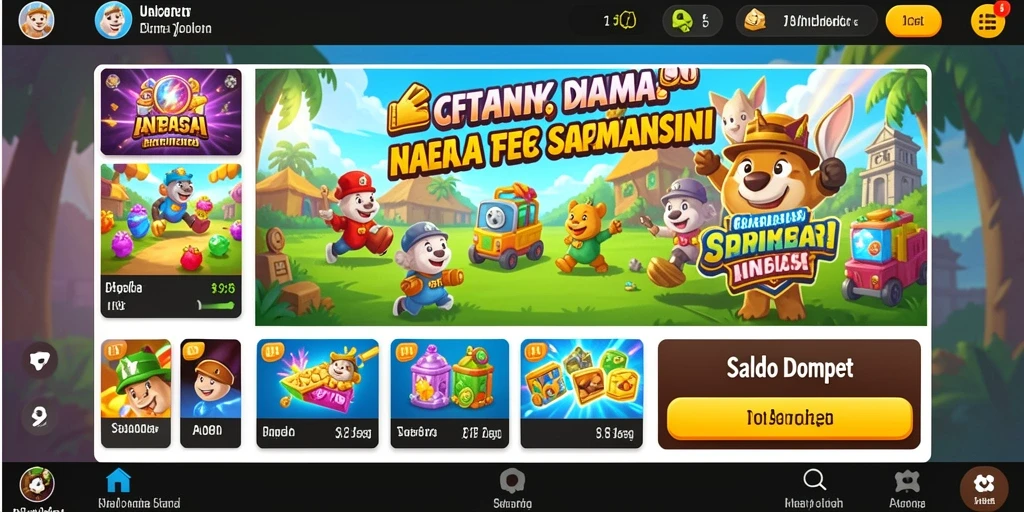 Fitur reward yang menambah semangat bermain.