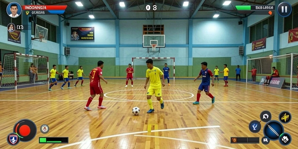 Mode permainan kompetitif yang seru dan menantang.