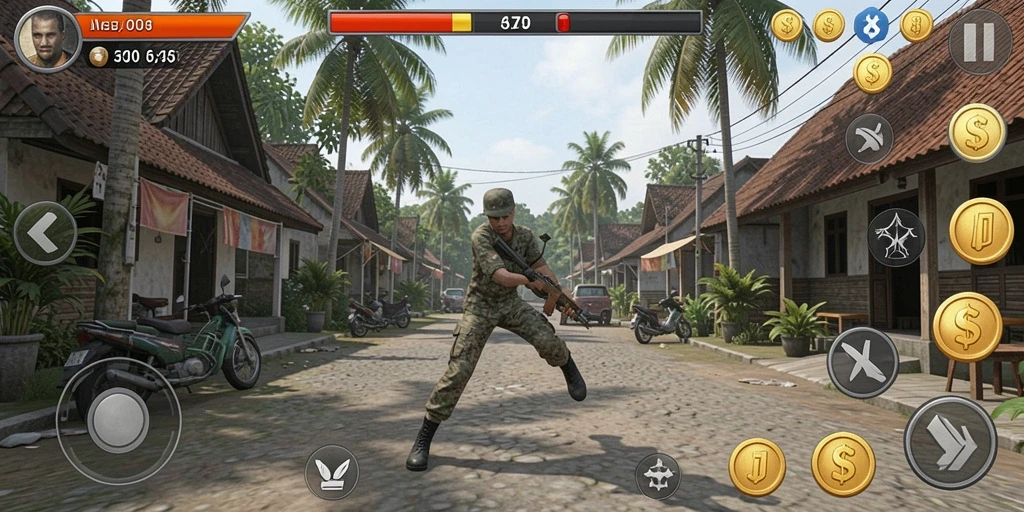Fitur sosial yang memungkinkan interaksi pemain.