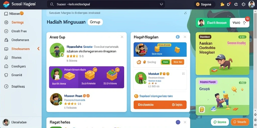 Fitur multiplayer yang mengasyikkan dan interaktif.