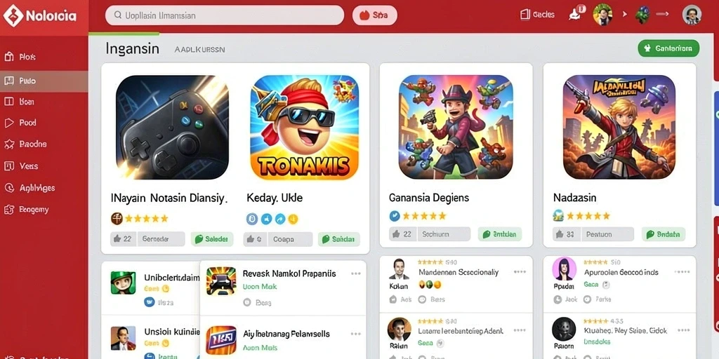 Tangkapan layar memperlihatkan interaksi multiplayer yang seru.