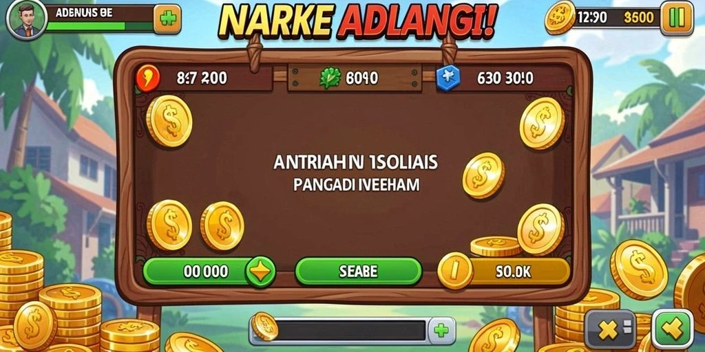 Tampilan menu utama yang mudah dinavigasi.
