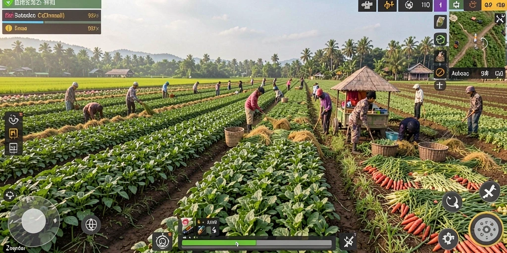 Screenshot menunjukkan item peningkatan yang dapat dikumpulkan.